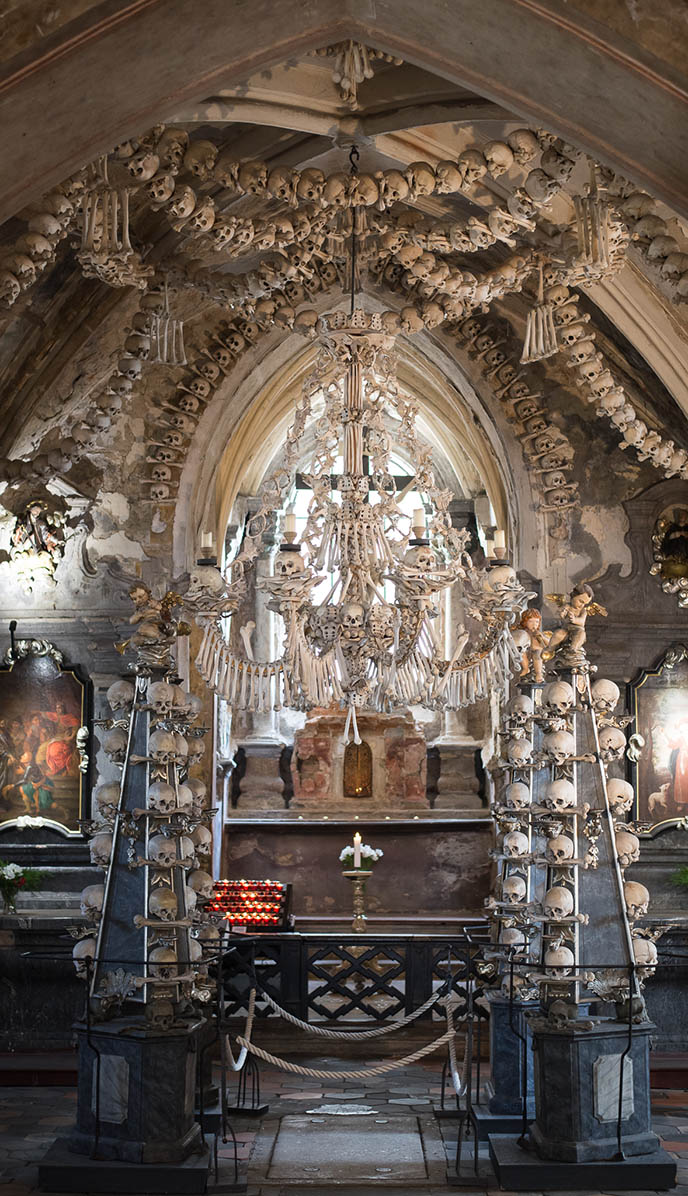 sedlec ossuary kutna hora bone building architecture