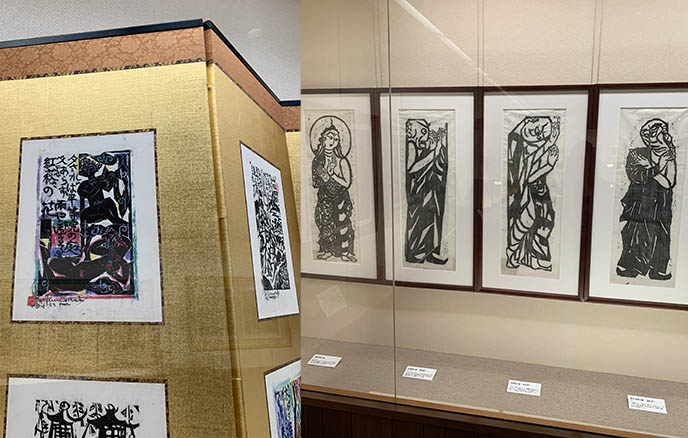 shiko munakata woodblock art museum prints