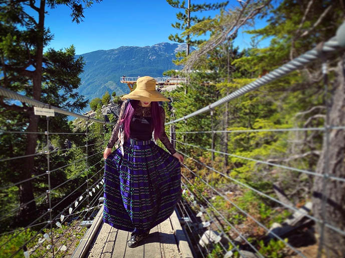 squamish suspension bridge sea to sky bc