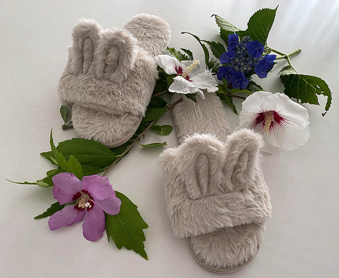 slippersin cute kawaii novelty slippers, japanese bunny rabbit slides