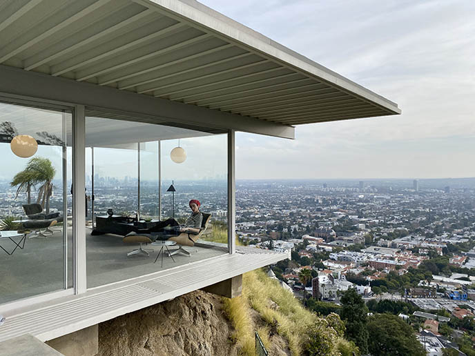 stahl house view, address los angeles famous houses homes