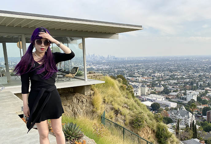 stahl house los angeles fashion blogger girl