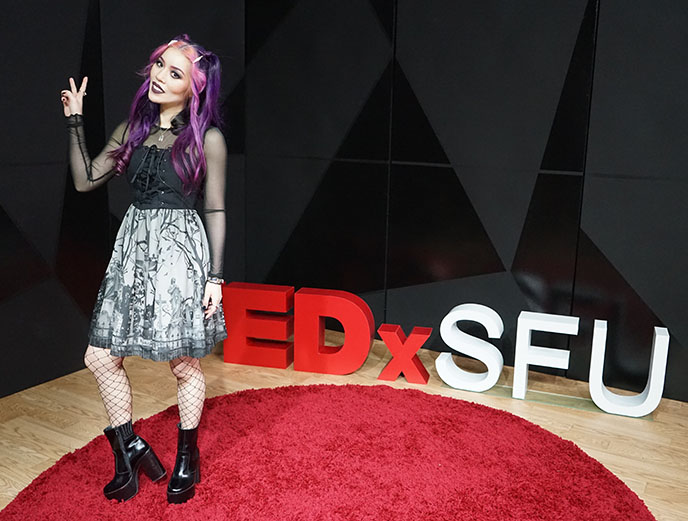 ted talk speaker tedx sfu vancouver 2020 speakers goth gothic