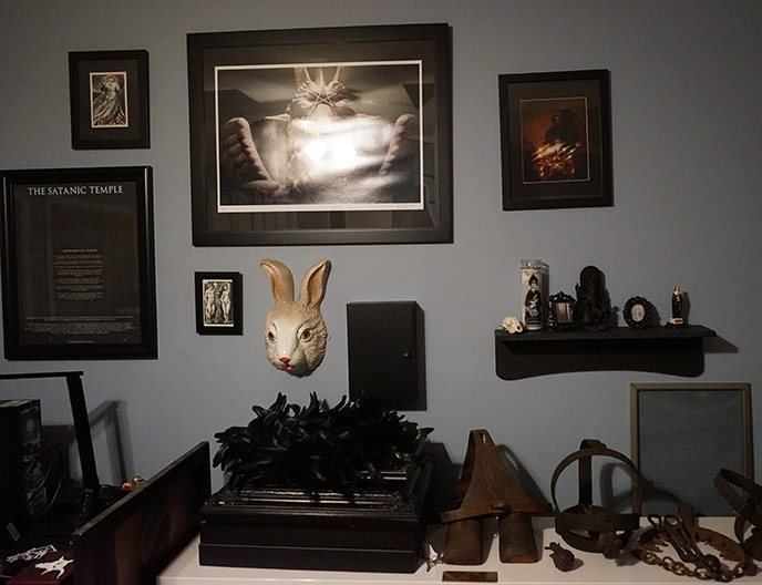 inside the satanic temple headquarters office hq