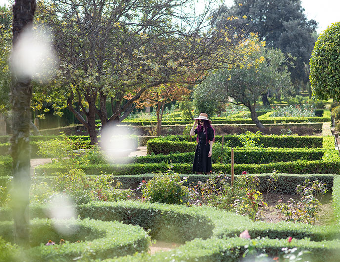 Torre de los Jardines gardens hedges