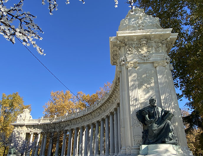 Parque del Buen Retiro Alfonso XII monument