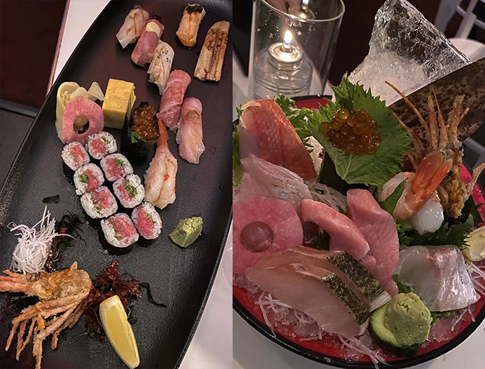  katsuya sashimi chef's selection miami japanese restaurants