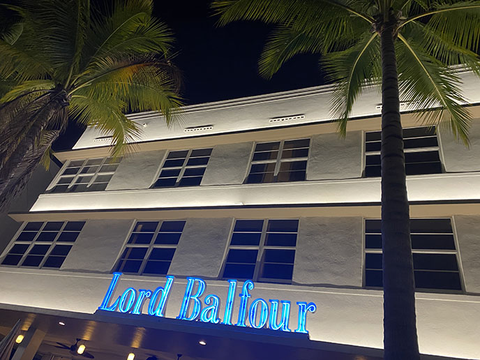  lord balfour art deco hotel miami beach outside