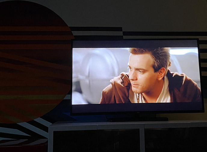 obi wan kenobi disney plus tv screenshot young ewan macgregor ben jedi