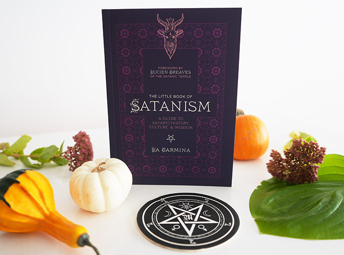 The Little Book of Satanism, published by Simon & Schuster, witch halloween goth books