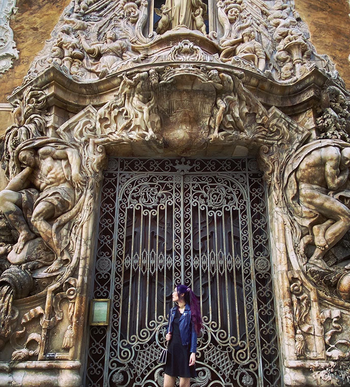 Palacio del Marques de Dos Aguas valencia spain ornate door carvings