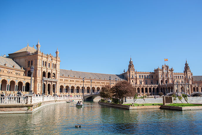 Plaza de España, Seville star wars location