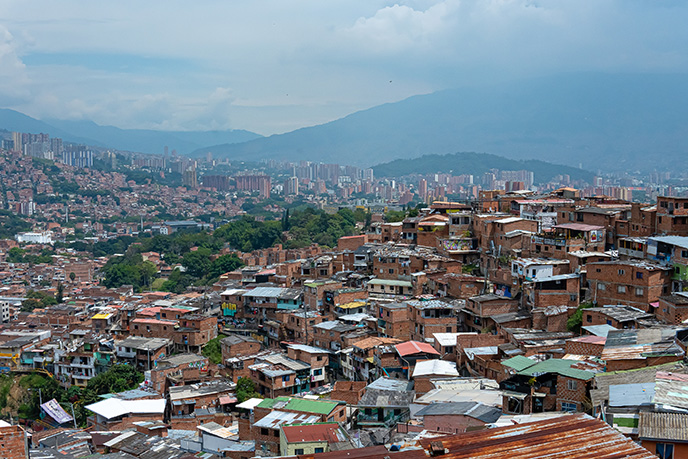 comuna 13 viewpoint panorama