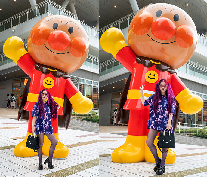 Yokohama Anpanman Children's Museum statues