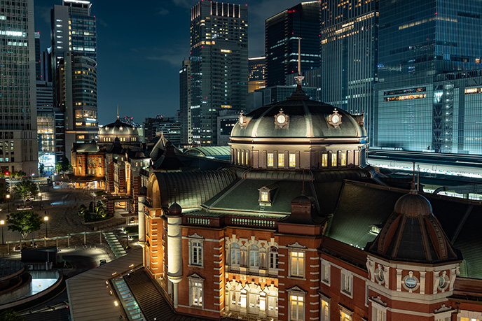 tokyo train station hotel architecture building