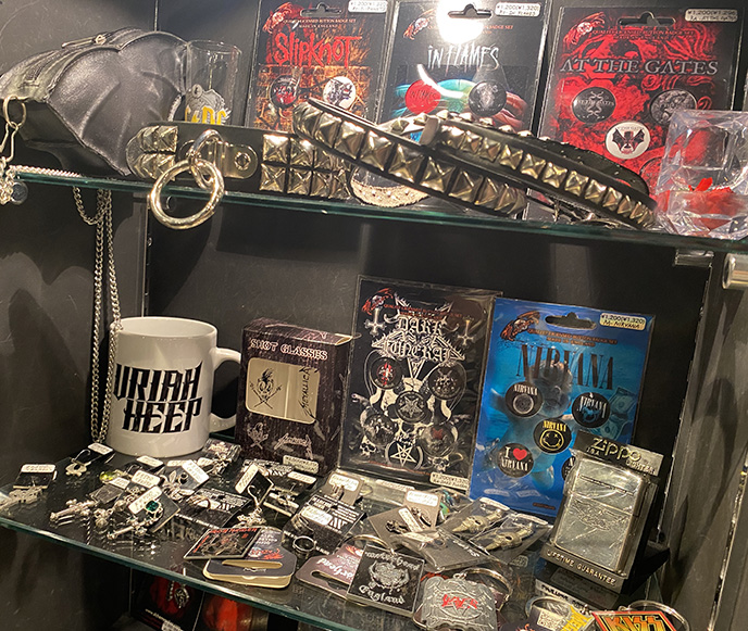 shibuya hard rock heavy metal store