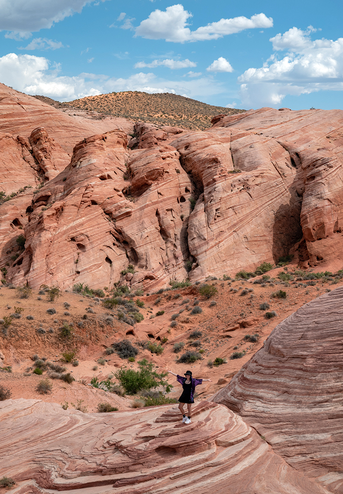 valley of fire pink wave fire waves hill