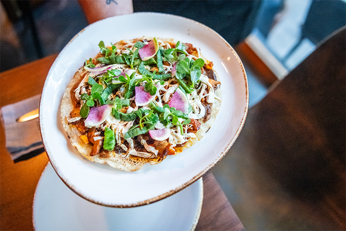 mexican pizza maiz tinto high end restaurant cdmx 