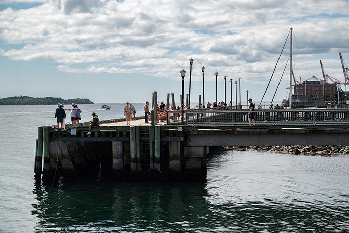 nova scotia longest boardwalk waterfront maritimes capital halifax