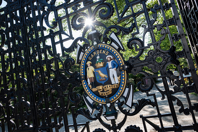halifax gardens iron gate entrance door