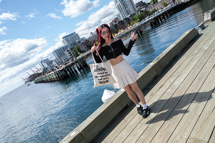 nova scotia travel fashion content creator influencer
