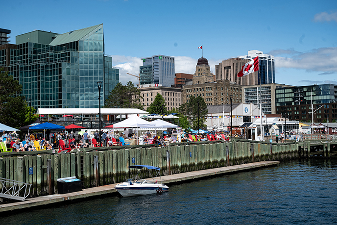 nova scotia tourism travel waterfront boardwalk