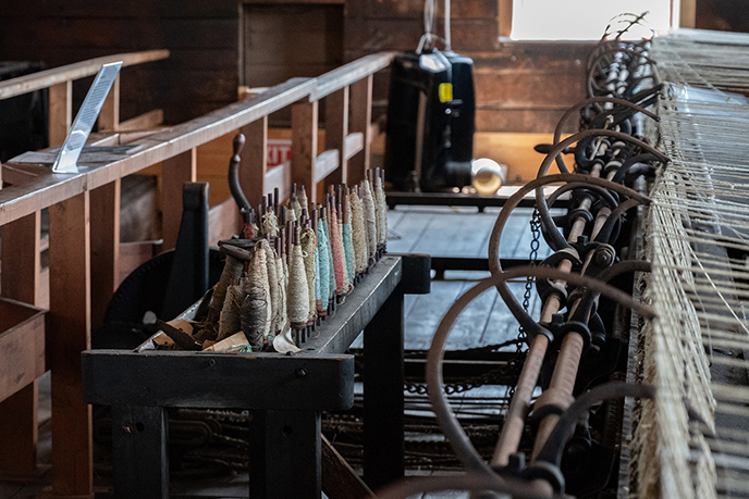barrington woolen mill nova scotia cotton spinning