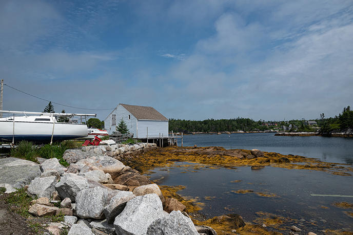 shaw's landing fishing shacks boats