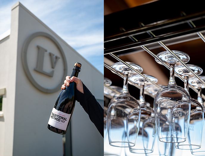 luckett traditional method champagne bubbly prosecco nv acadie grape