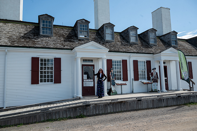 british fort in canada annapolis cannons buildings