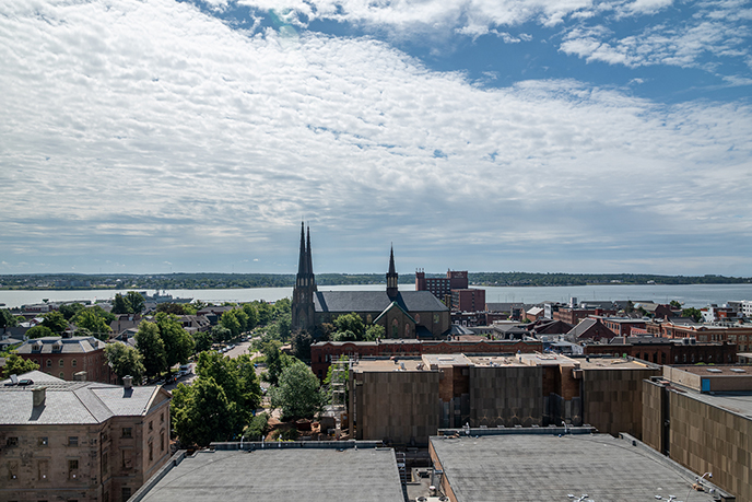 charlottetown prince edward island city views holman grand hotel