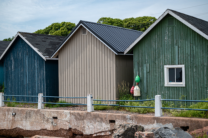 Victoria-by-the-Sea. prince edward island fisherman houses fishing village