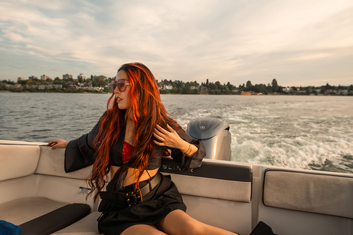 vancouver boat rentals boating sailing glam portraits la carmina carmen wong