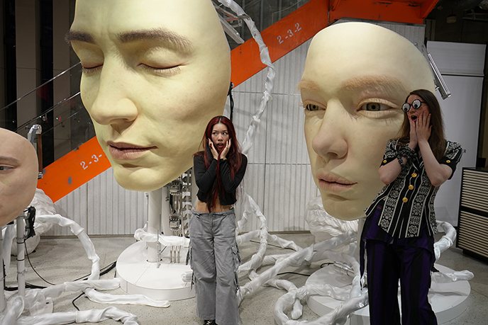 tokyo weird scary robots gentle monster shop