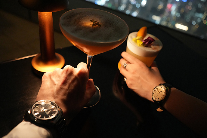 omega seamaster watches on wrist