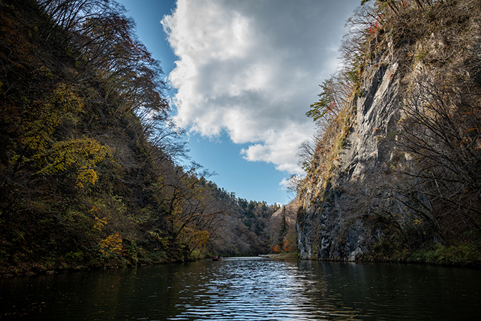 geibikei gorge japan boat scenic spot