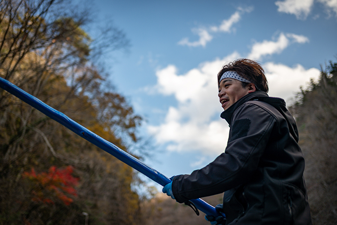 famous ravine Ichinoseki, Iwate Prefecture, Japan