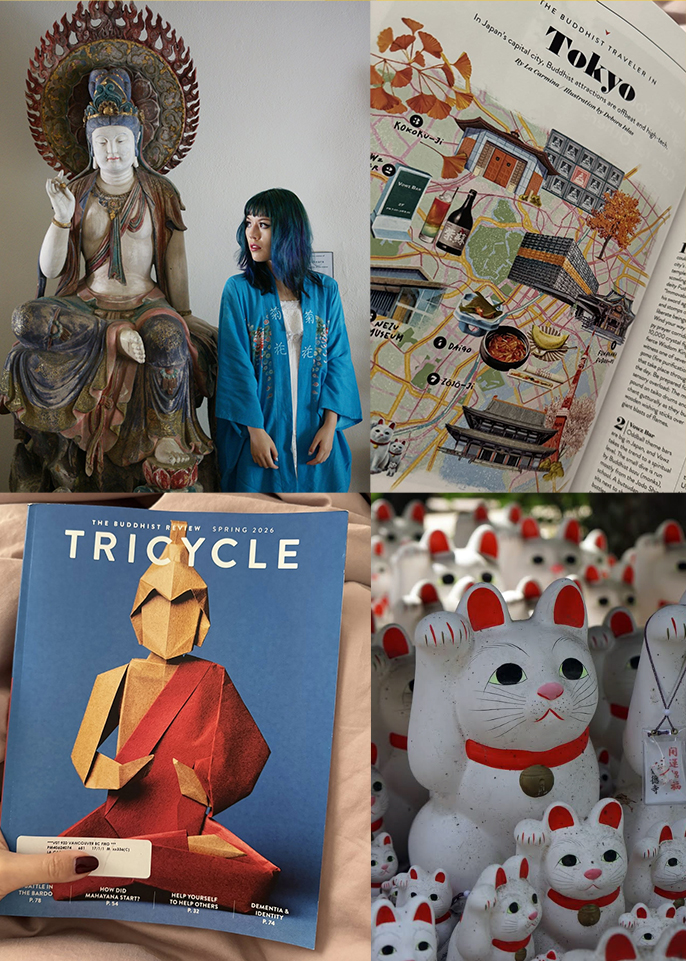 tricycle buddhist review magazine tokyo buddhism travel attractions