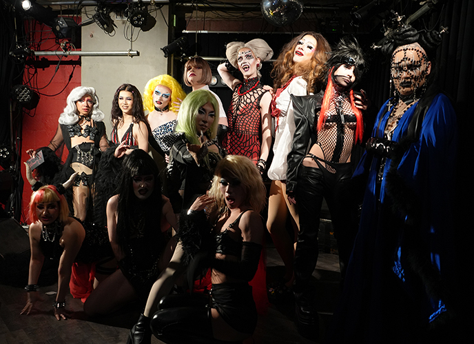 drag queen show tokyo performance queens