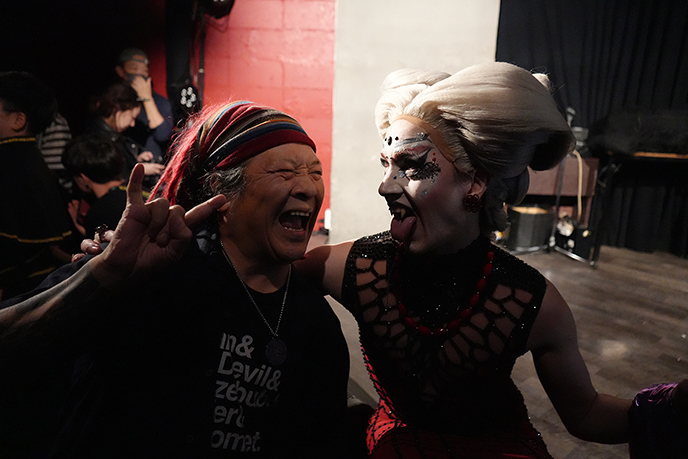 halloween goth drag queen parties clubs