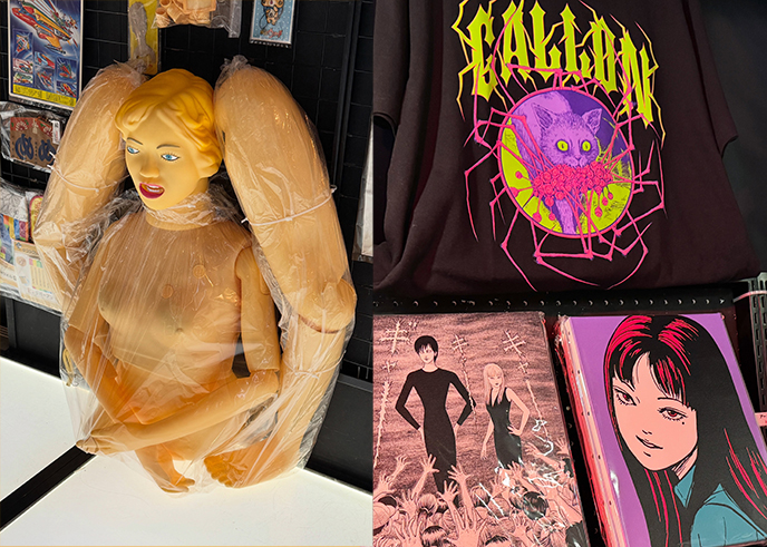 tokyo halloween weird strange stores events tomie junji ito boutique