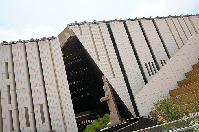 architecture buildings grand egyptian museum