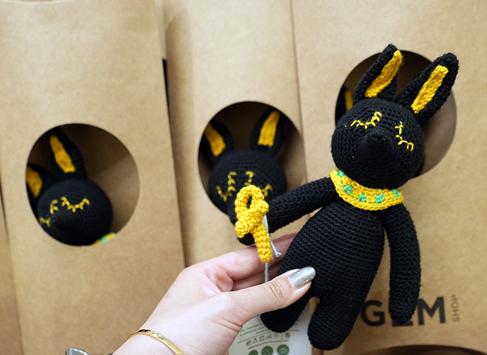 cute anubus jackal death god toy