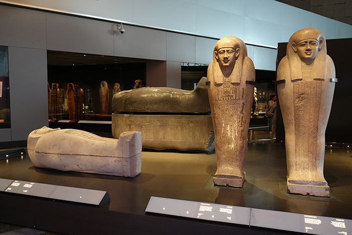 gallery 10 sarcophagus grand egyptian museum 
