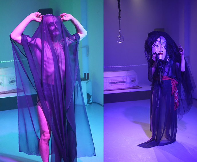 mistress maya goth cyberpunk club party tokyo