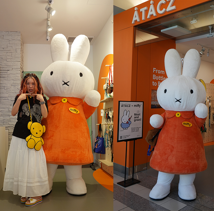 giant miffy mascot atacz club bags store