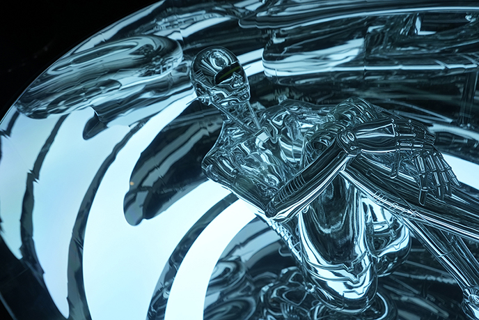 hajime sorayama robots sculptures art tokyo