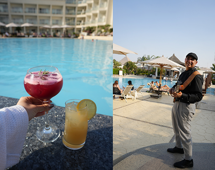  Steigenberger Pyramids Cairo Hotel cocktail pool bar