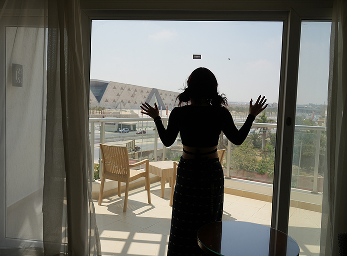 luxury cairo egypt giza hotel influencers 