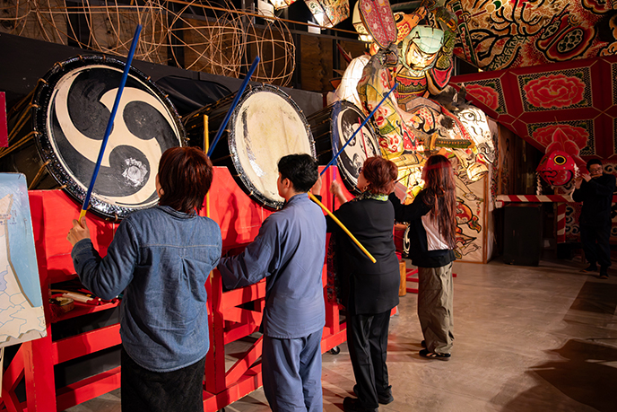 aomori taiko drums performance